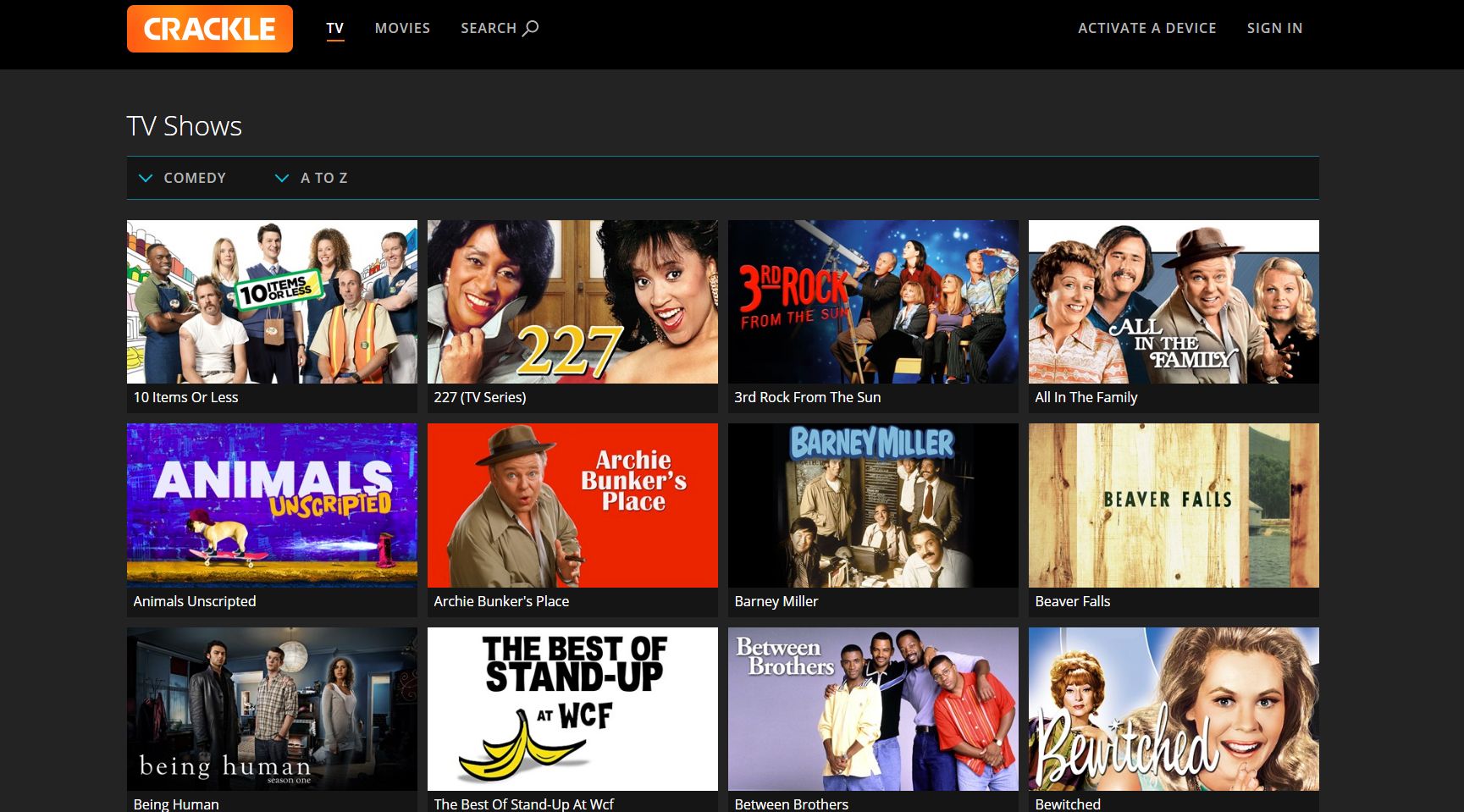 Crackle App - Best Apps To Watch Free Canadian Movies And TV Series