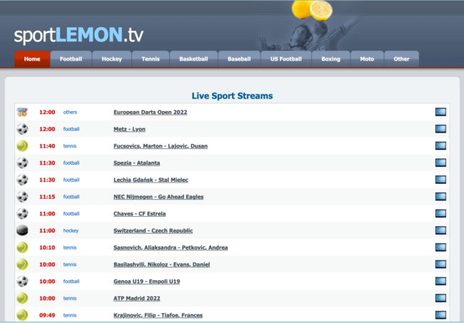 SportLemon Live Sports Streams - NHL66 ALTERNATIVE